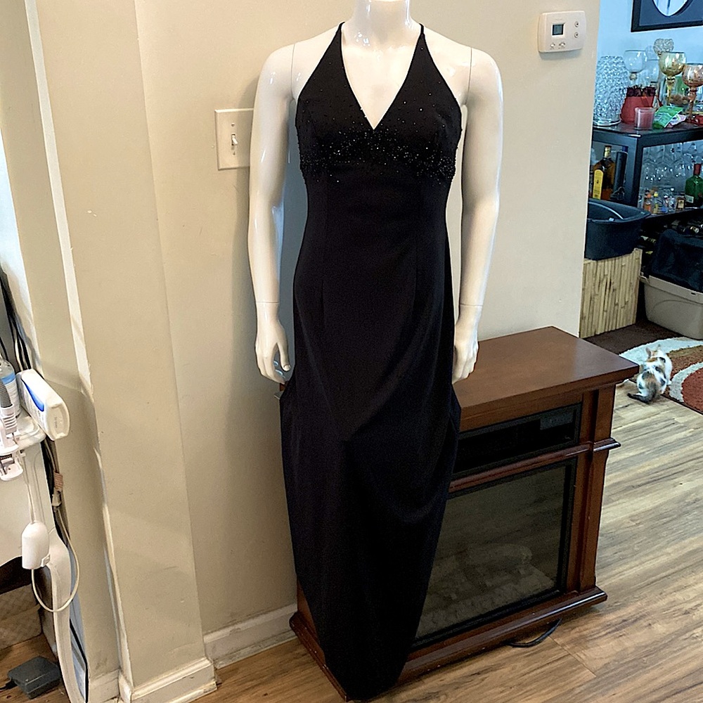 Elegant, Dave & Johnny by Laura Ryner, Size 11/12, Black, Sparkle Dress.
